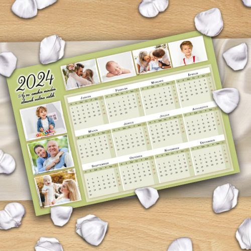 Családi emlék Fényképes Naptár – 2024 2024